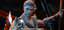 Injustice Aquaman GIF - Injustice Aquaman Allow Me To Welcome You Properly GIFs