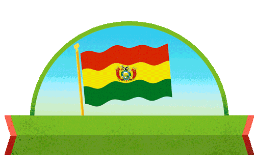 Bolivia Independence Day Feliz Dia De La Independencia Sticker - Bolivia Independence Day Feliz Dia De La Independencia Dia De La Patria Stickers