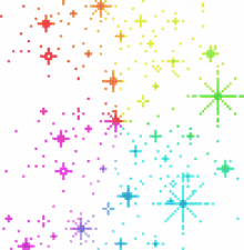 rainbow noisemaster colorful rainbowglitter stars