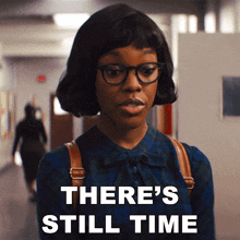 There'S Still Time Hazel GIF - There'S Still Time Hazel Grease Rise Of The Pink Ladies GIFs