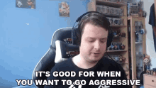 Its Good For When You Want To Go Aggressive Stuart GIF - Its Good For When You Want To Go Aggressive Stuart Excel Esports GIFs