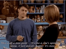 Friends Cow GIF - Friends Cow Opinion GIFs
