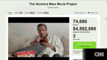 Thanks To Kickstarter, Veronica Get Mars Will Come To The Silver Screen. GIF - Kristen Bell Veronica Mars Paparazzi GIFs