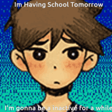 Omori School Omori Hero Depressed GIF