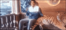 Brave Tiger GIF - Brave Tiger GIFs
