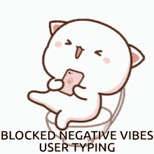 Blocked Negative Vibes GIF