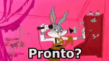 Bugs Bunny Pronto Telefono Chi Parla Cabina Telefonica GIF