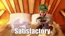 Meme Luigi GIF - Meme Luigi Satisfactory GIFs