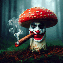 Joker Sigma GIF - Joker Sigma Mushroom GIFs