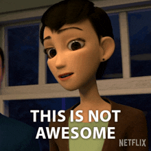 This Is Not Awesome Mrs Nunez GIF - This Is Not Awesome Mrs Nunez Trollhunters Tales Of Arcadia GIFs