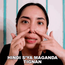 Hindi Sya Maganda Tignan Georgia Relucio GIF - Hindi Sya Maganda Tignan Georgia Relucio Geobrizel GIFs