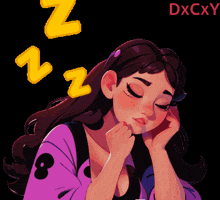 Dxcxy Zzzz GIF - Dxcxy Zzzz Sleep GIFs