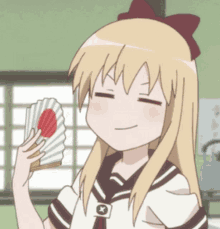 Fanning Smug GIF - Fanning Smug Anime GIFs