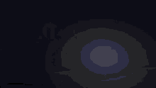a blue background with a glowing object in the middle