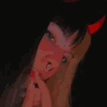 Evil Girl Selfie GIF - Evil Girl Selfie Filter GIFs