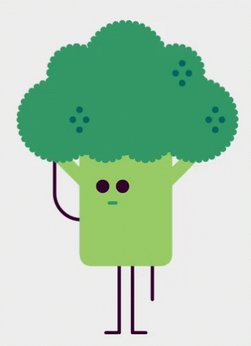 Cartoon Eat GIF - Cartoon Eat Broccoli - Discover & Share GIFs