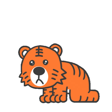 Tiger Predator Sticker - Tiger Predator Carnivore Stickers