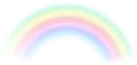 there is a rainbow on a white background .