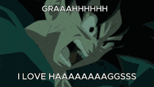 Goku Hag Love GIF - Goku Hag Love Hag GIFs