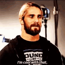 I'M Cool With That Wwe Seth Rollins GIF