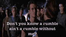Dally'S Rumble GIF - The Outsiders Greasers Rumble GIFs