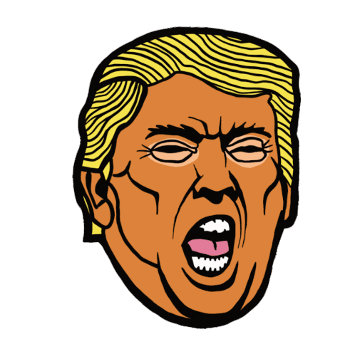 Donald Trump Trump Sticker - Donald Trump Trump Biden Stickers