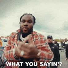 What You Sayin' Tee Grizzley GIF - What You Sayin' Tee Grizzley The Sopranos Song GIFs