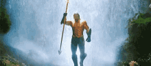 Aquaman Jason Momoa GIF - Aquaman Jason Momoa Trident GIFs