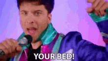 In Your Bed Pointing GIF - In Your Bed Your Bed Pointing GIFs