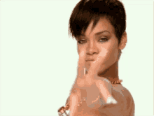 Rihanna Wink GIF