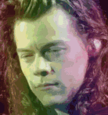 Harry Styles Blank Stare GIF - Harry Styles Blank Stare Rainbow GIFs