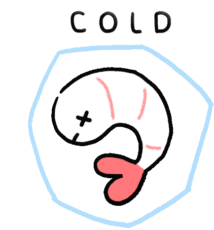 Cold Freezing Sticker - Cold Freezing Chill Stickers