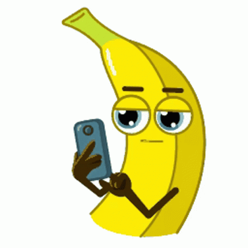 Живые стикеры в тг. Банан. Анимированные Стикеры. Гифки банан. Анимированный банан.