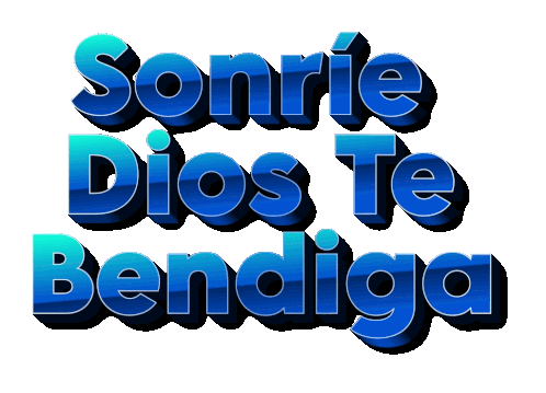 Letras Dios Te Bendiga Sticker - Letras Dios Te Bendiga Stickers