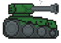 Tank Pixel Tank Sticker - Tank Pixel Tank Ww I Stickers