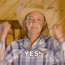 Yes Katey Jo Gordon GIF - Yes Katey Jo Gordon Ultimate Cowboy Showdown Season2 GIFs