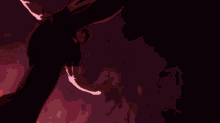 a close up of a person with red hair and red eyes screaming