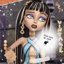cleo solo de stef is a monster high character