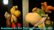 Sml Bowser Junior GIF - Sml Bowser Junior Sometimes Its Not That Important To Be Cool GIFs