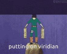 viridian green skin
