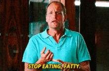 Stop Eating GIF - Stop Eating Fatty GIFs