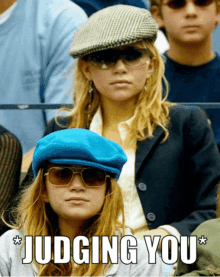 Olsen Twins Judging You GIF - Olsen Twins Judging You Mary Kate Olsen GIFs