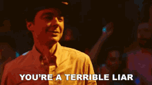 You Are A Terrible Liar Michael Ausiello GIF - You Are A Terrible Liar Michael Ausiello Jim Parsons GIFs