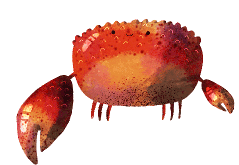 Crab Crab Crab Sticker - Crab Crab Crab Stickers