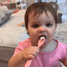 Lick Spoon Happily GIF - Lick Spoon Happily Tasting GIFs