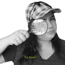 ta bom alright its good detective magnifying glass