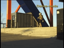 Porrasturvat Stair Dismount GIF - Porrasturvat Stair Dismount Demoscene GIFs