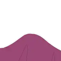 a cartoon character with red eyes and a hood