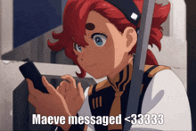 Maeve Messaged Hi Maeve GIF - Maeve Messaged Hi Maeve GIFs
