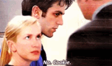 Angela No Cookie GIF - Angela No Cookie The Office GIFs